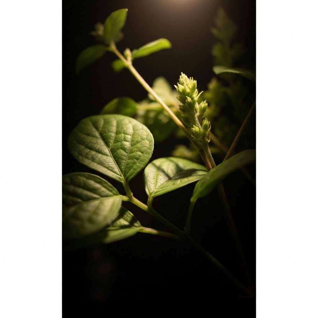 Natural botanical elements and plant compounds